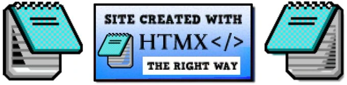 Built with HTMX!